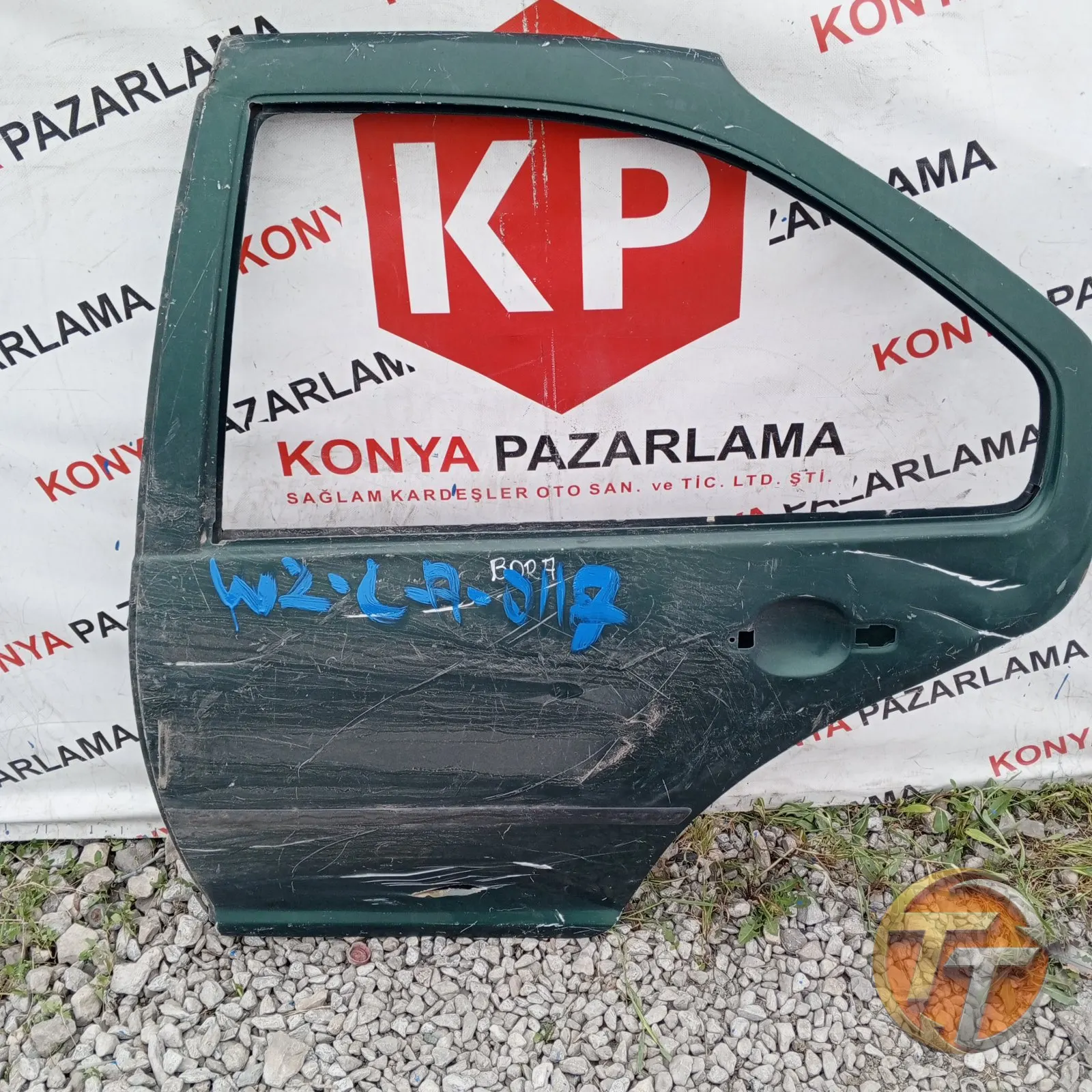 VOLKSWAGEN BORA SOL ARKA KAPI W2-L-A-0117