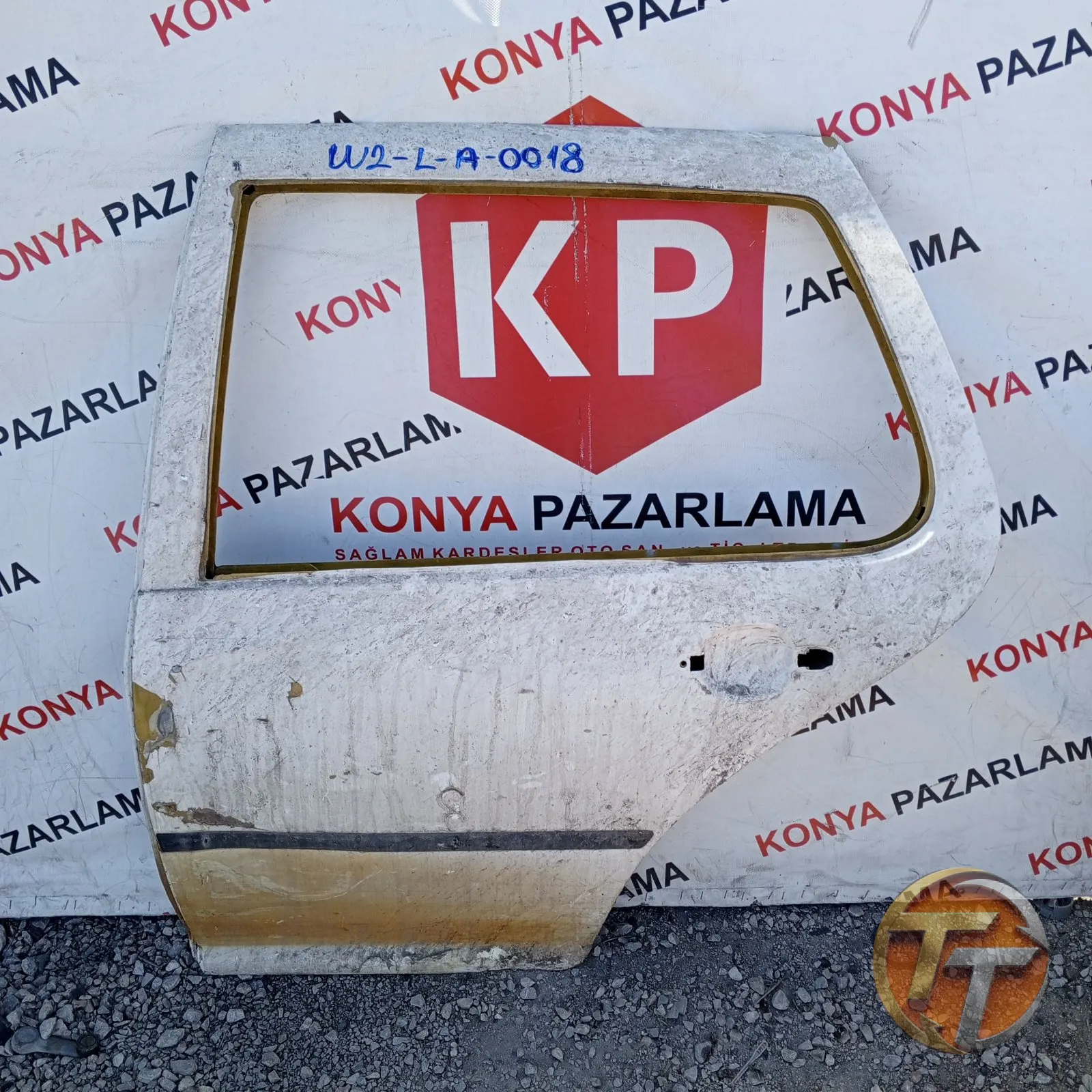 VOLKSWAGEN GOLF 4 SOL ARKA KAPI L-A-0018 W2