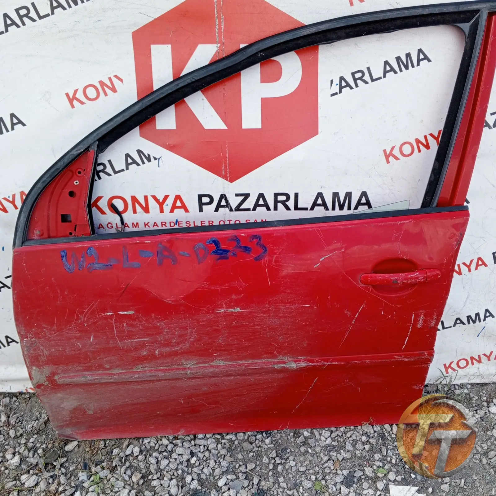 VOLKSWAGEN GOLF 5 SOL ARKA KAPI W2-L-Ö-0223