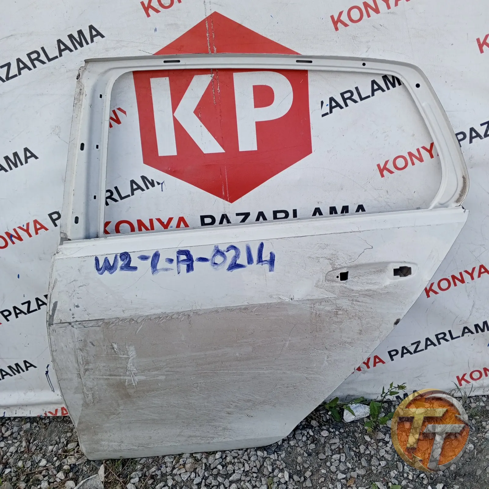 VOLKSWAGEN GOLF 7 SOL ARKA KAPI W2-L-A-0214