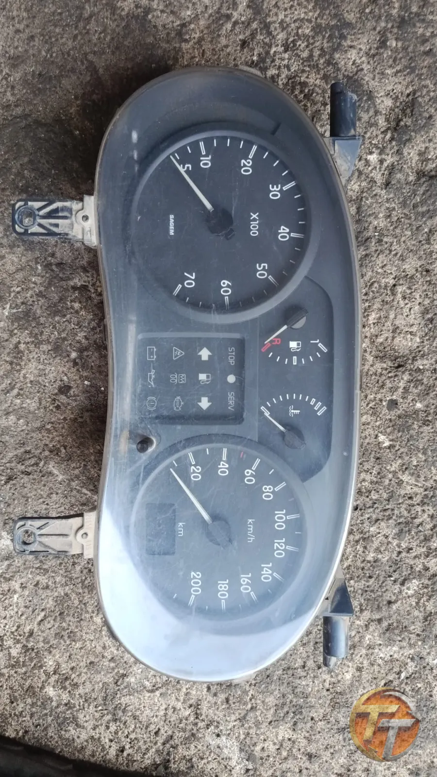 Renault kango 2   1.5 gösterge psneli