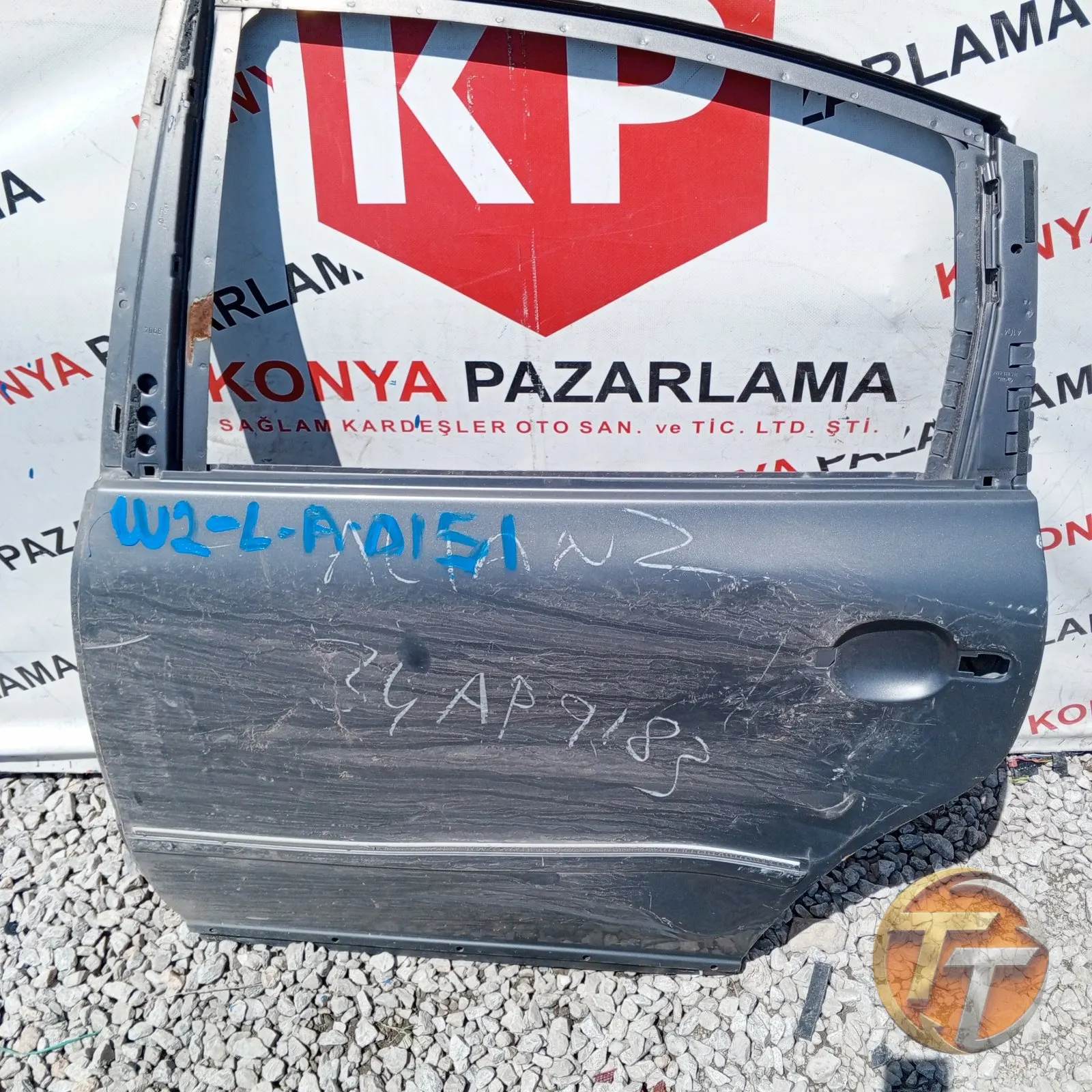 VOLKSWAGEN PASSAT B5 SOL ARKA KAPI W2-L-A-0151