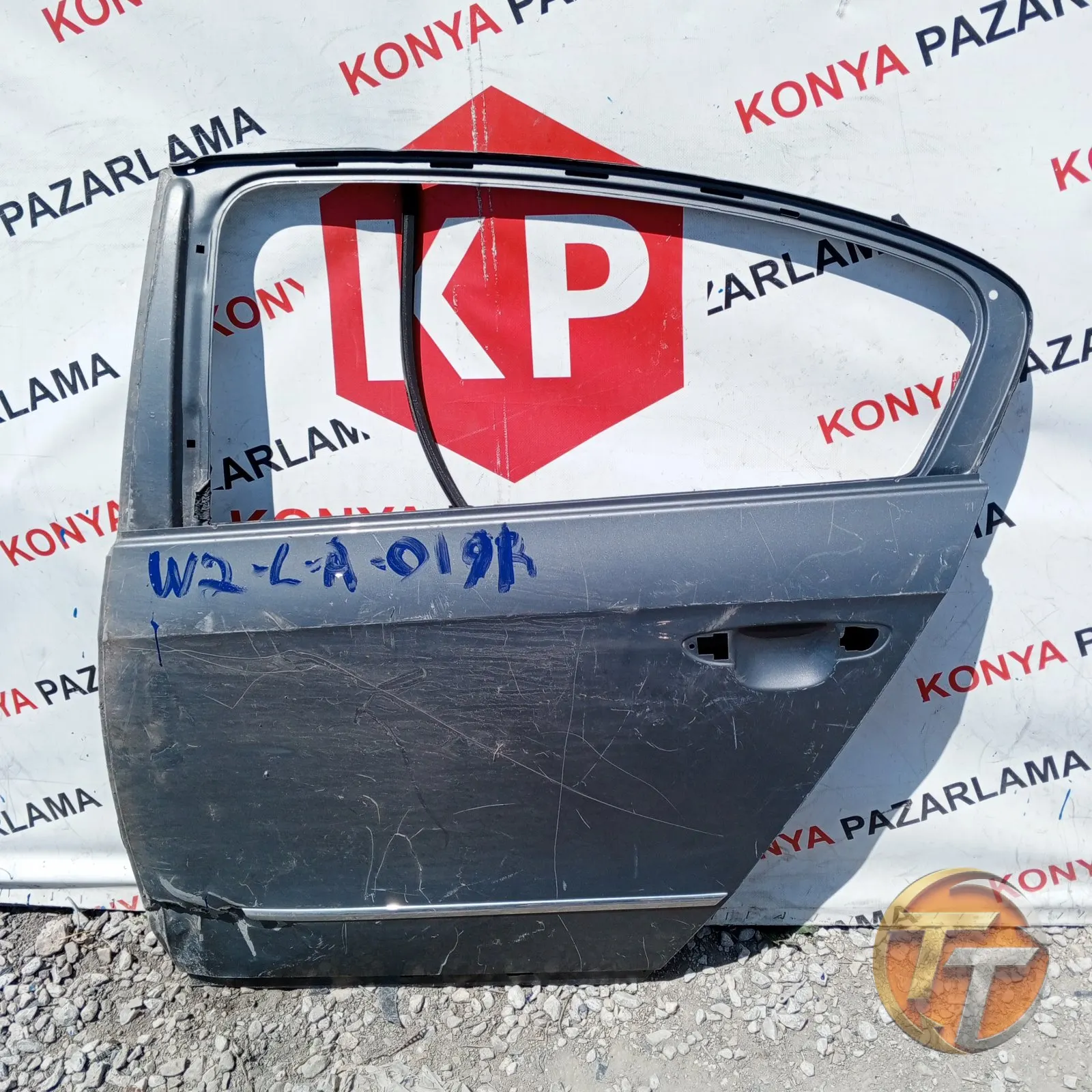 VOLKSWAGEN PASSAT B6 SOL ARKA KAPI W2-L-A-0191