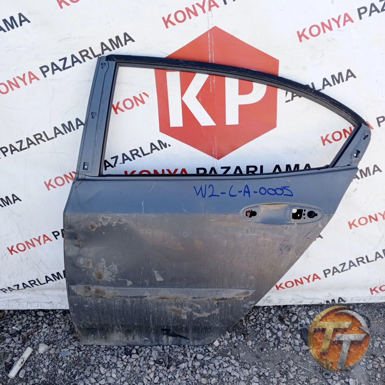 VOLKSWAGEN PASSAT B7 SOL ARKA KAPI L-A-0005 W2