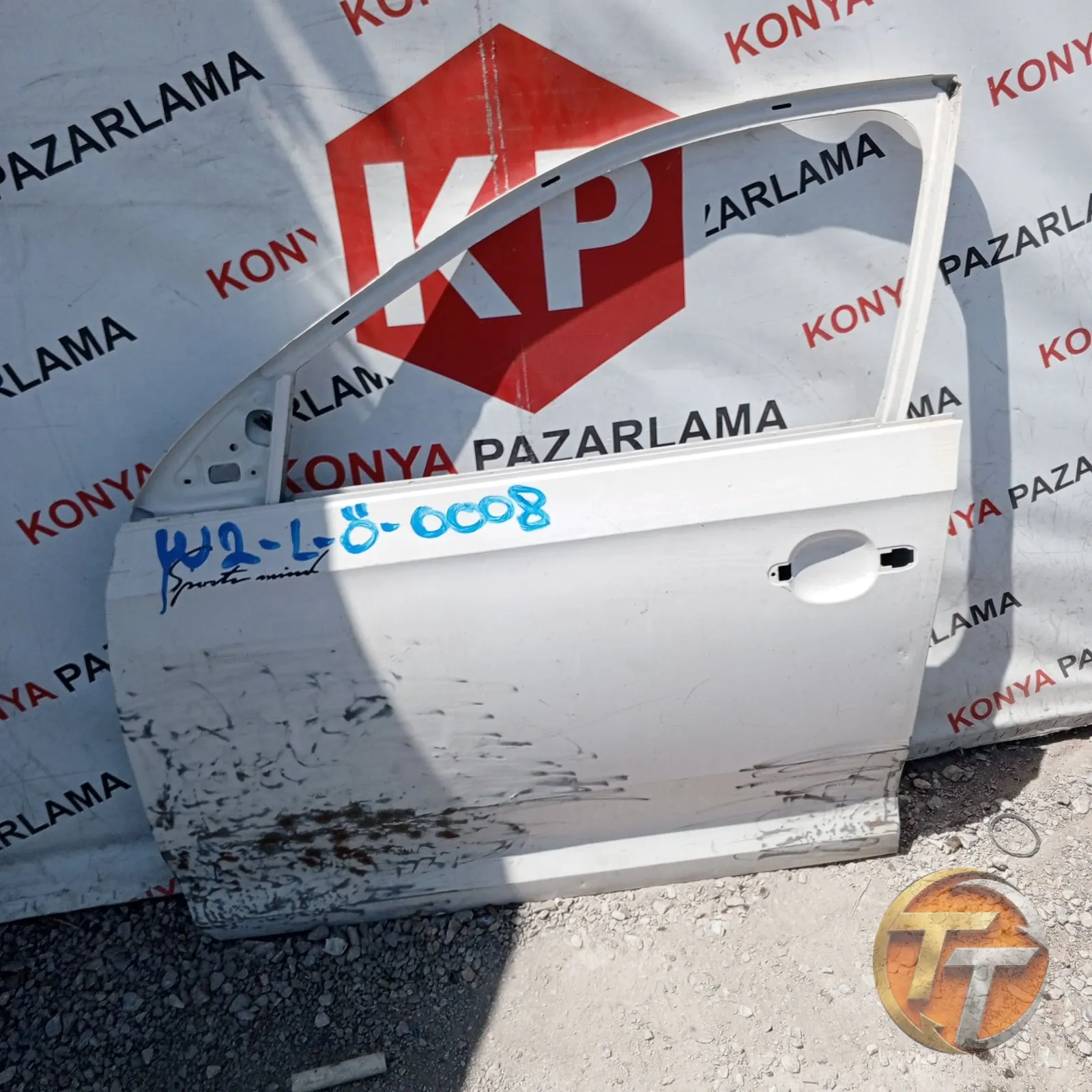 VOLKSWAGEN PASSAT SOL ÖN KAPI 00-L-Ö-0008 W2