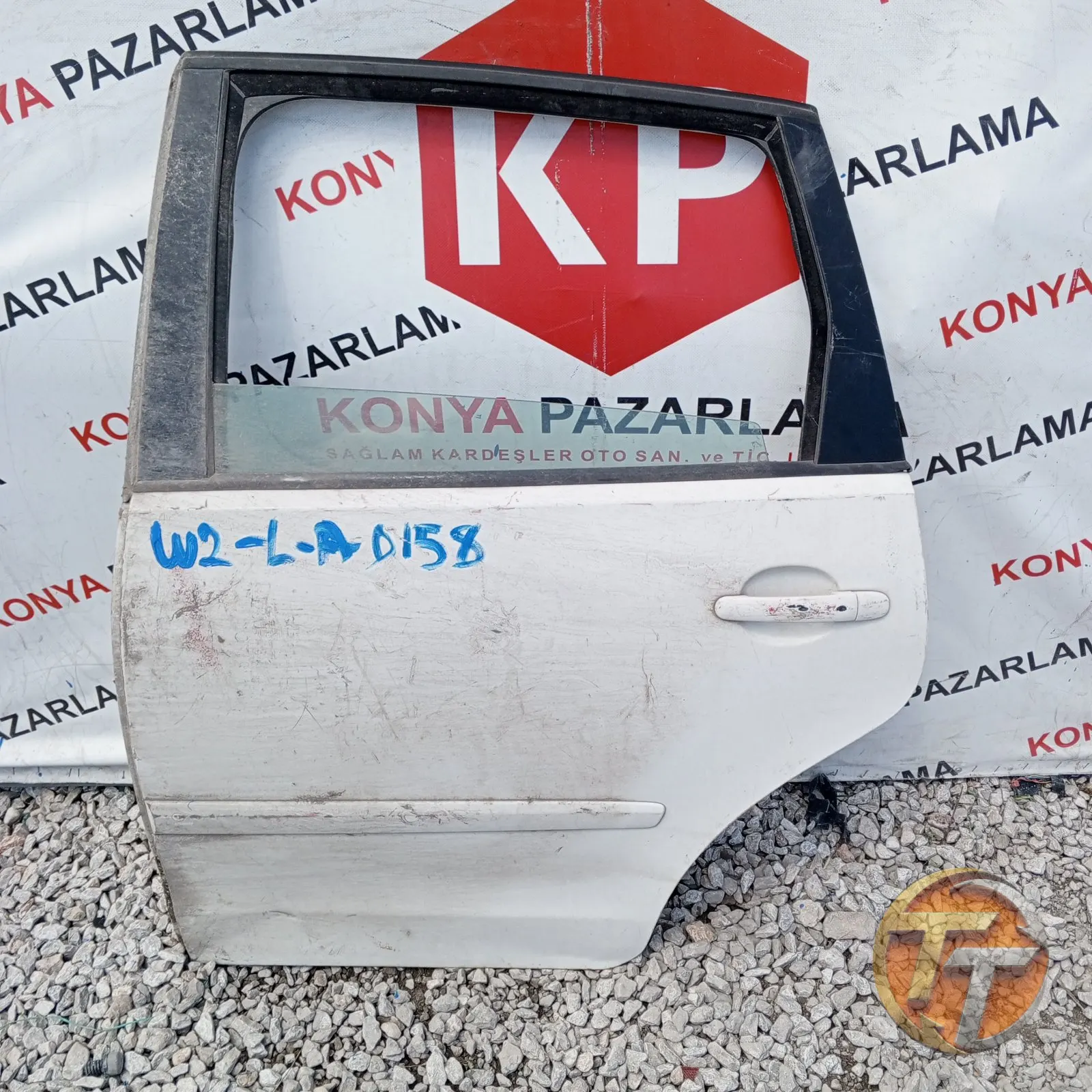 VOLKSWAGEN POLO 2005 SOL ARKA KAPI W2-L-A-0158