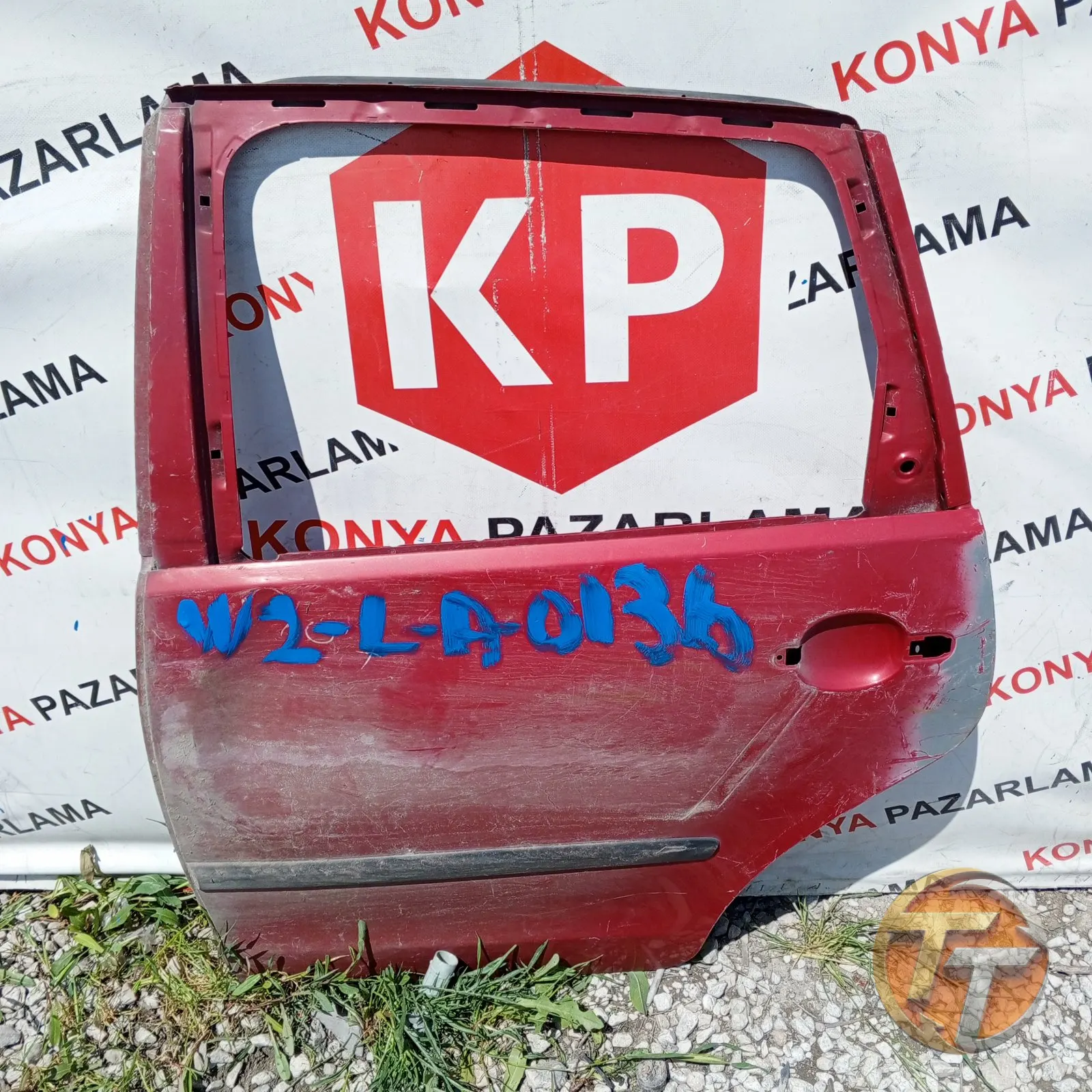 VOLKSWAGEN POLO SOL ARKA KAPI W2-L-A-0136