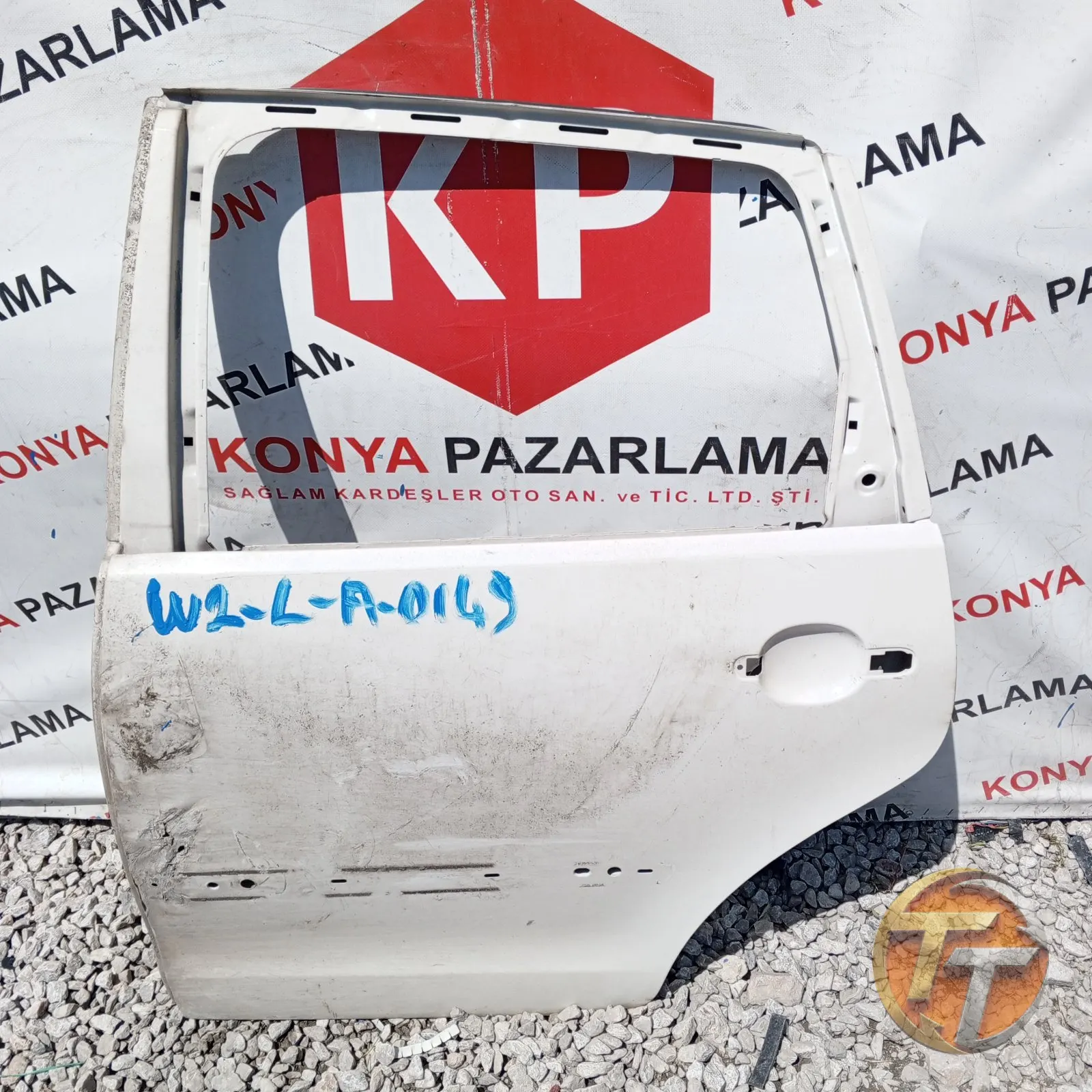 VOLKSWAGEN POLO SOL ARKA KAPI W2-L-A-0149