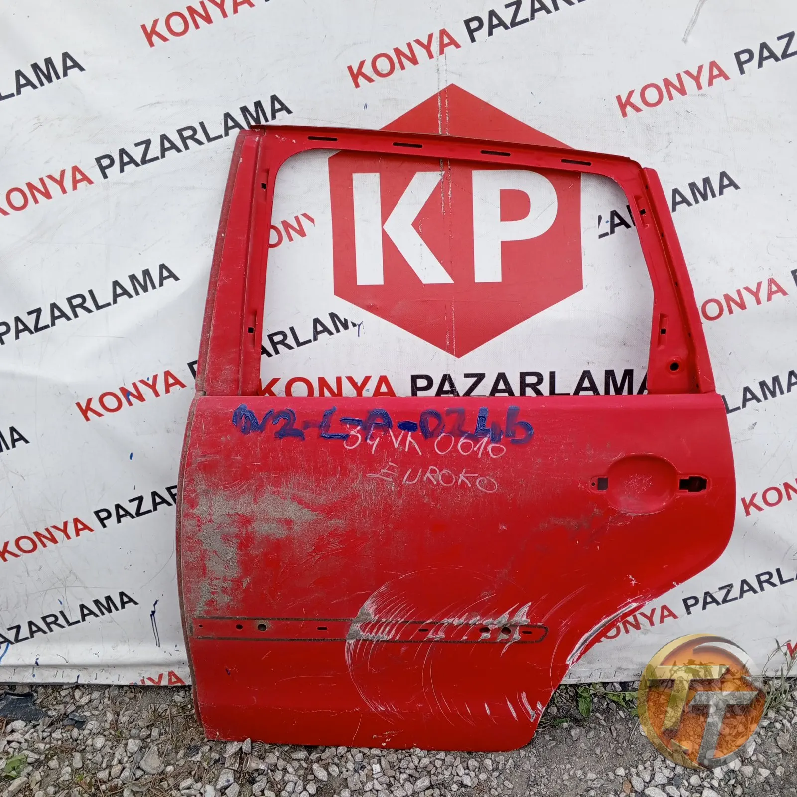 VOLKSWAGEN POLO SOL ARKA KAPI W2-L-A-0246