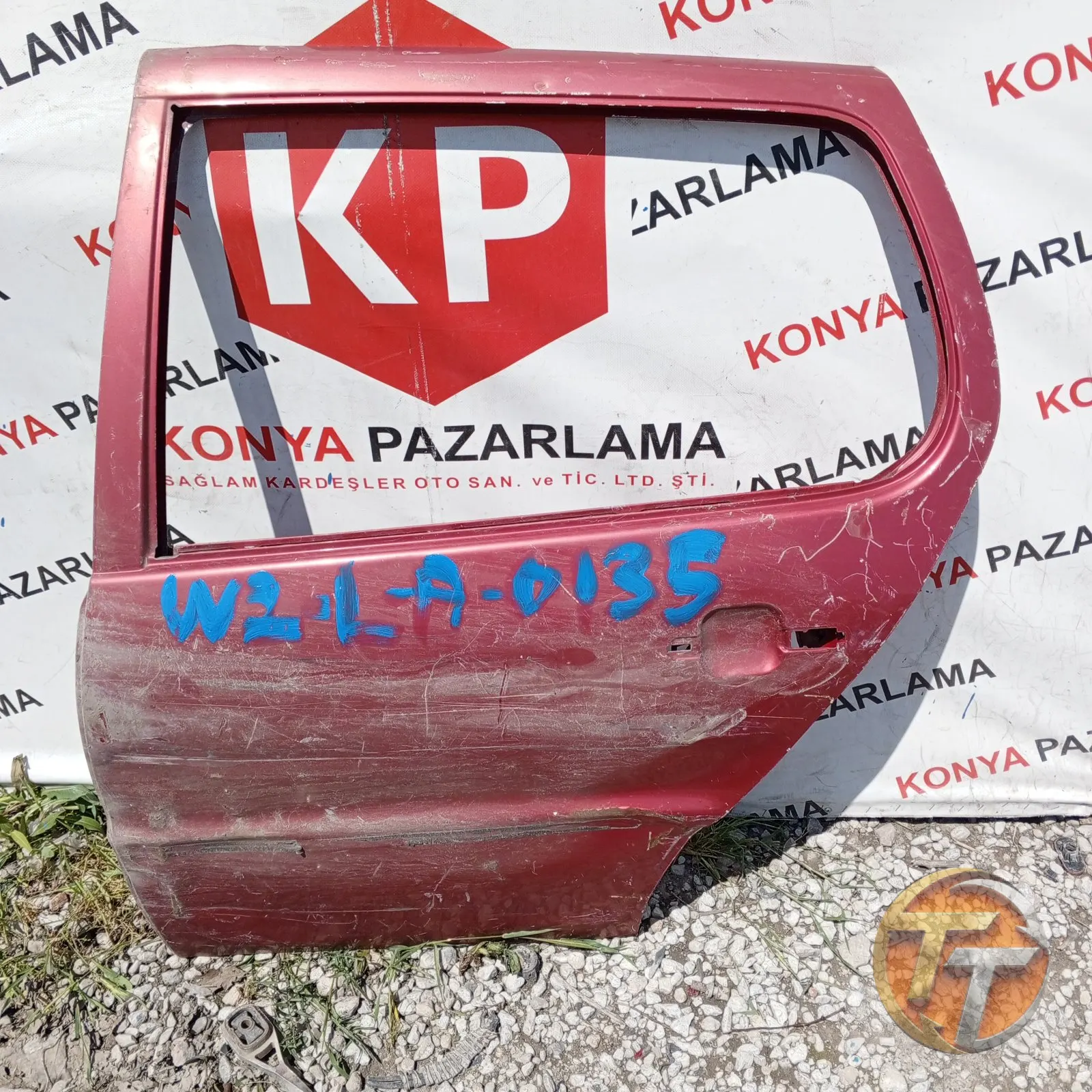 VOLSKWAGEN GOLF 4 SOL ARKA KAPI W2-L-A-0135