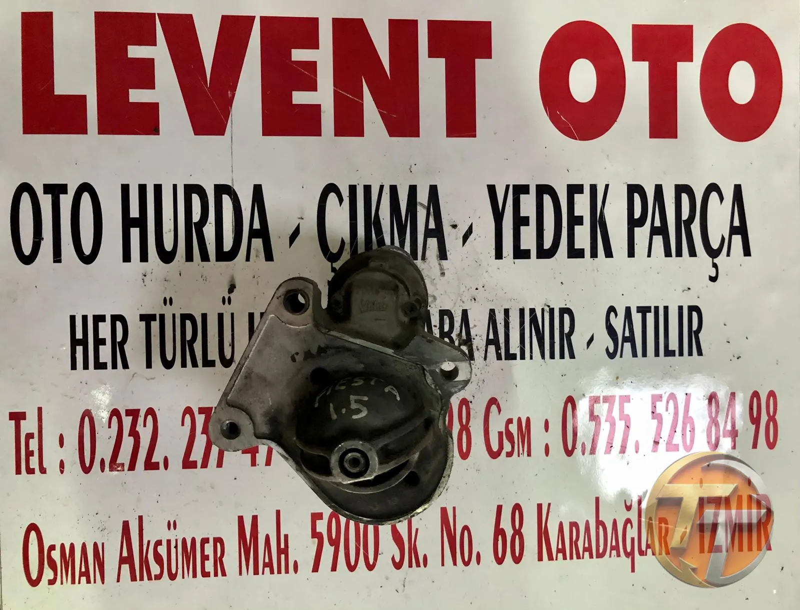 Ford fiesta courier 1.5 tdci marş dinamosu