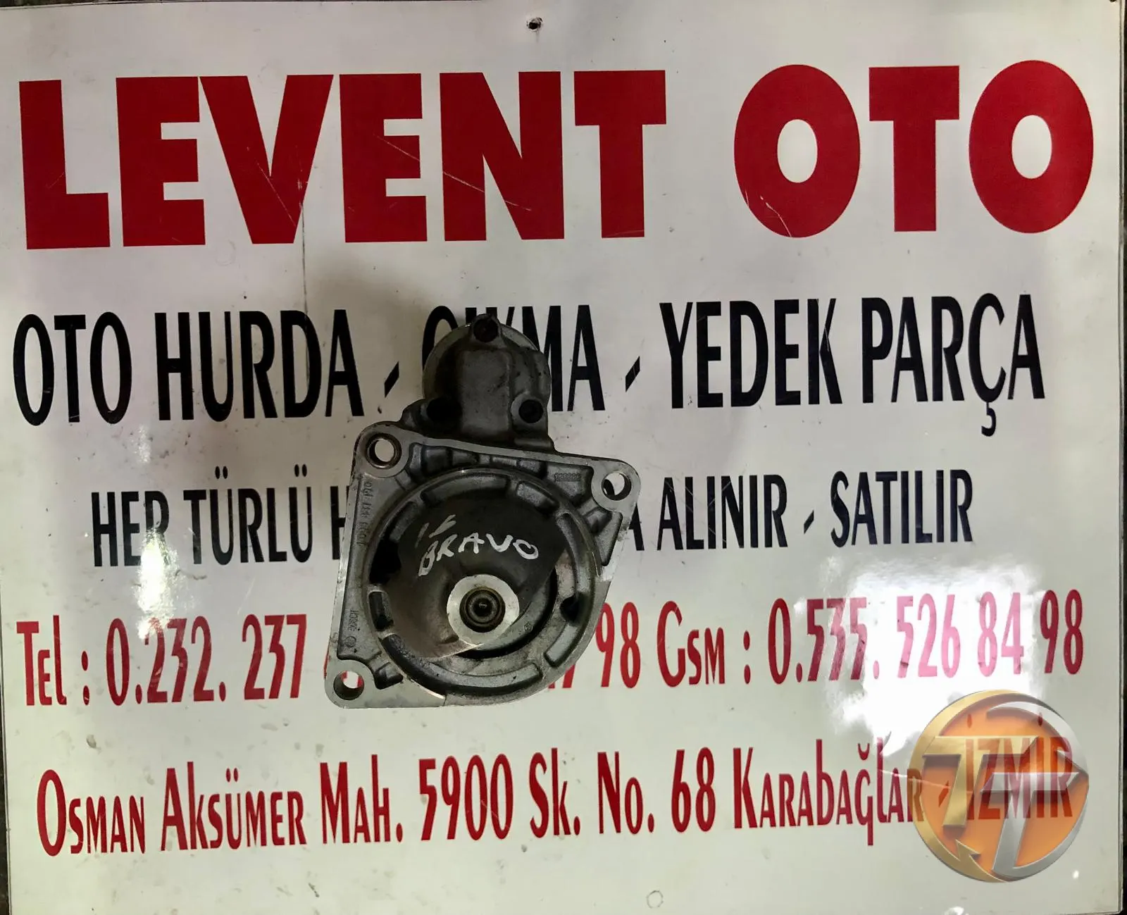 Fiat bravo 1.6 multijet marş dinamosu