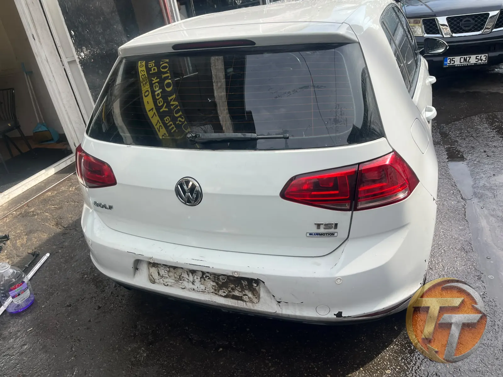Volkswagen golf bagaj kapağı