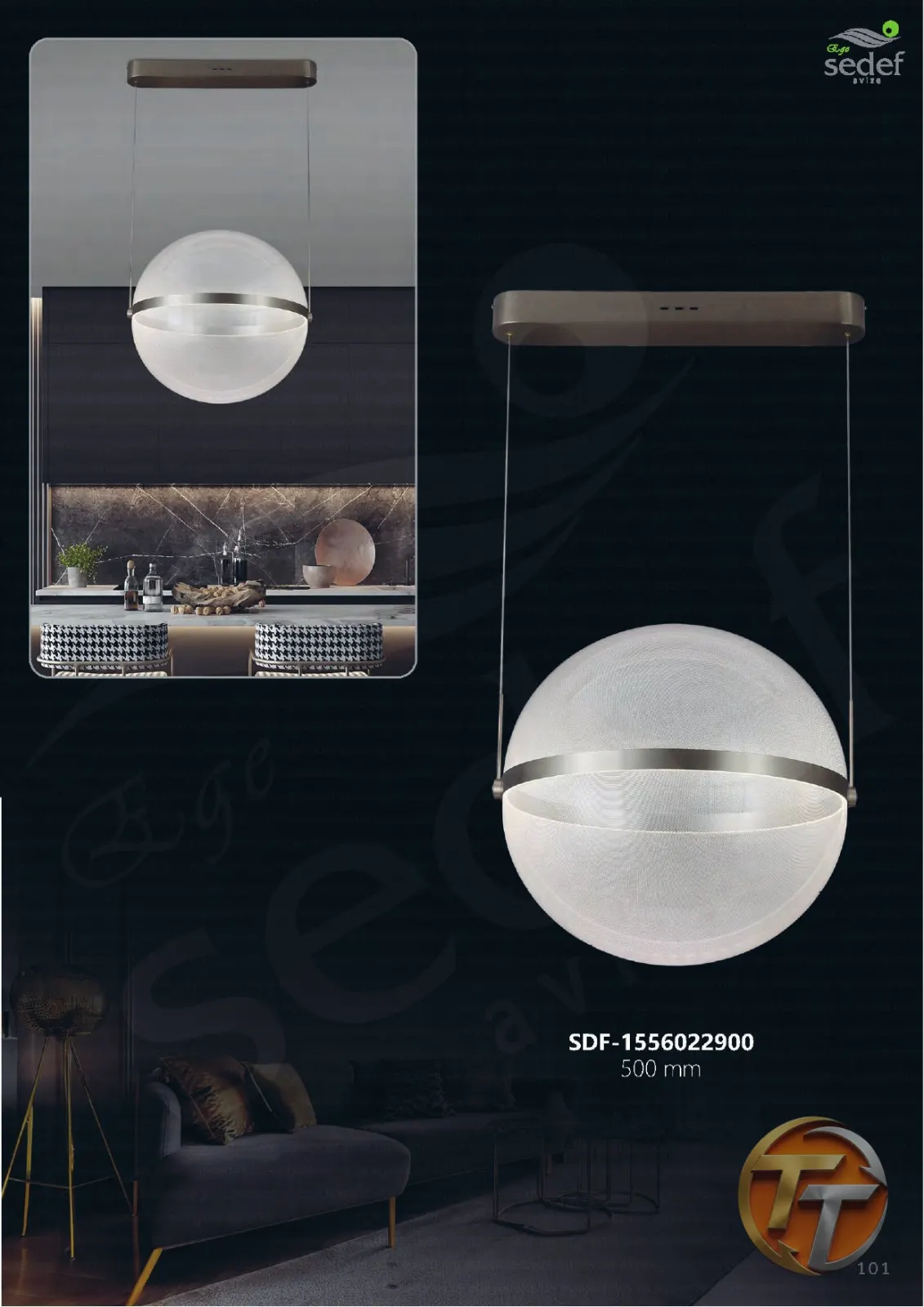 Sedef Avize SDF-1556022900 500 mm