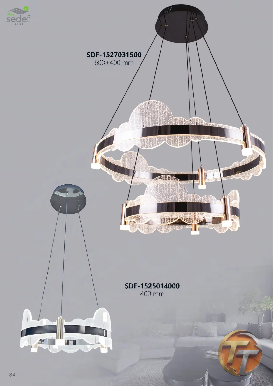 Sedef Avize SDF-1527031500 600+400 mm