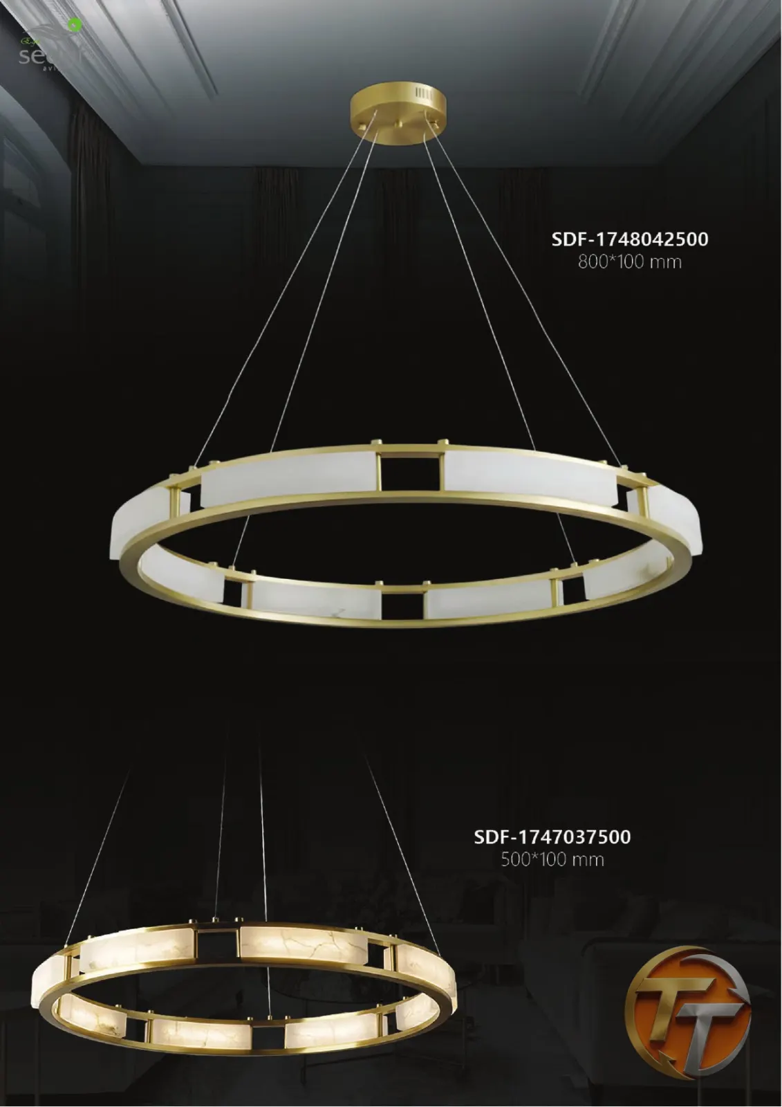 Sedef Avize SDF-1747037500 500*100 mm