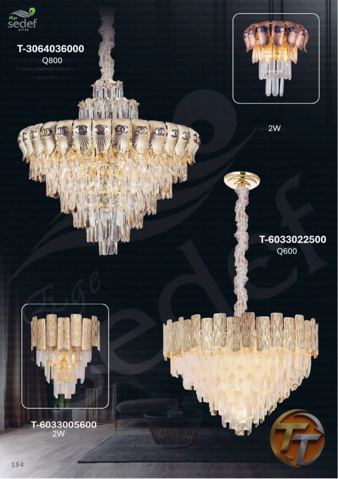 Sedef Avize T-6033005600 2W