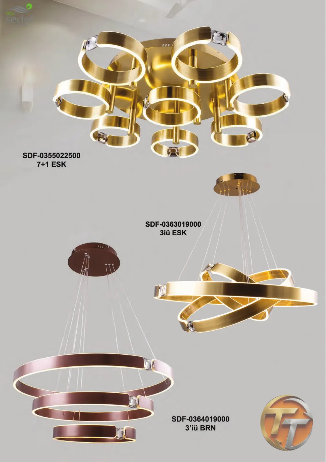 Sedef Avize SDF-0363019000 Зiü ESK