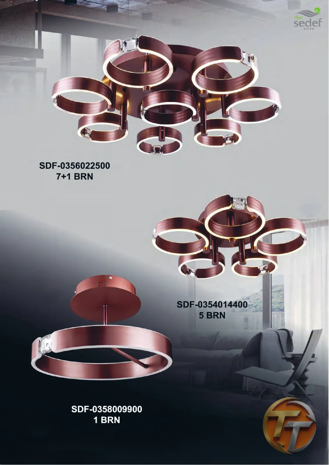 Sedef Avize SDF-0358009900 1 BRN