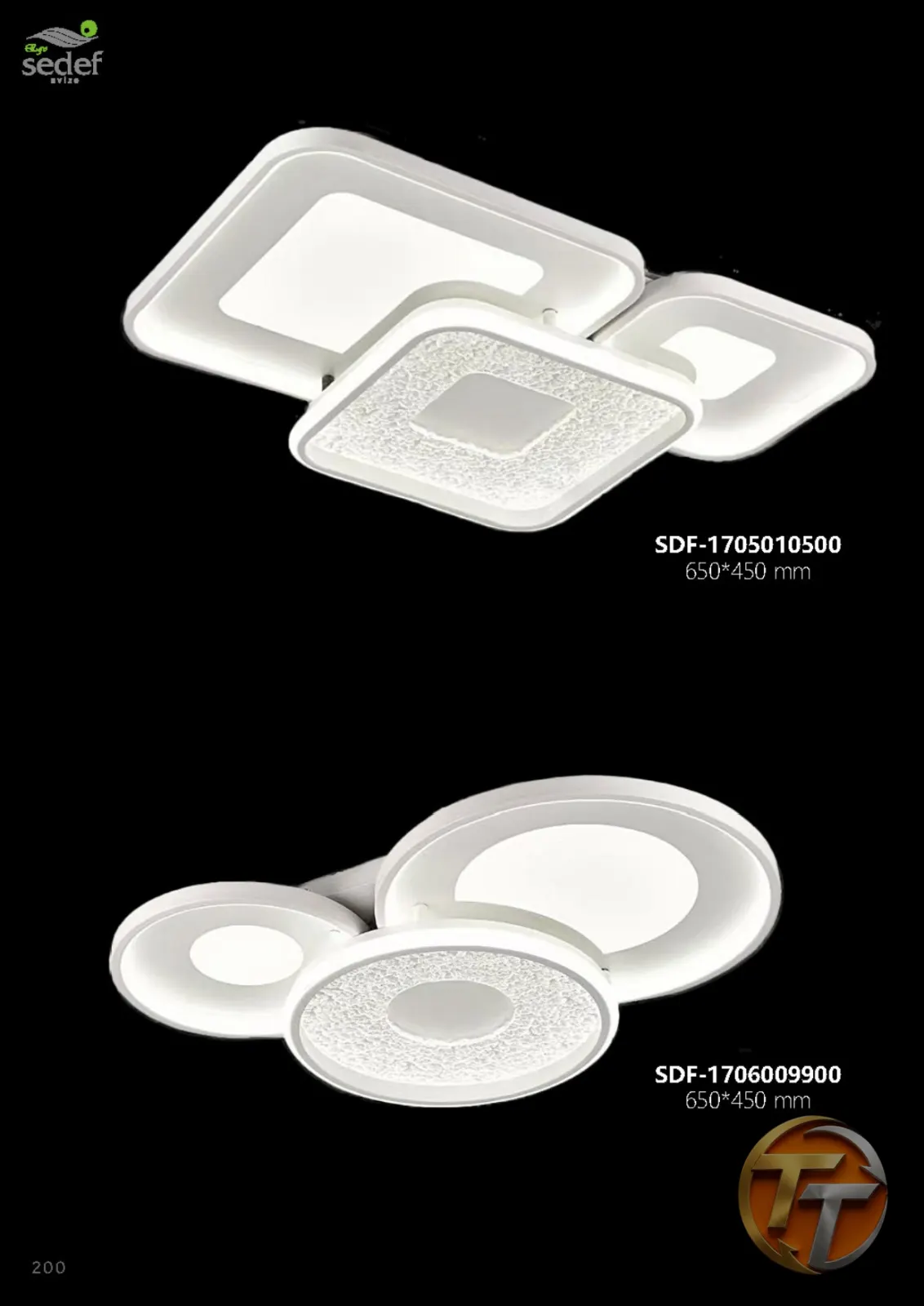 Sedef Avize SDF-1706009900 650*450 mm