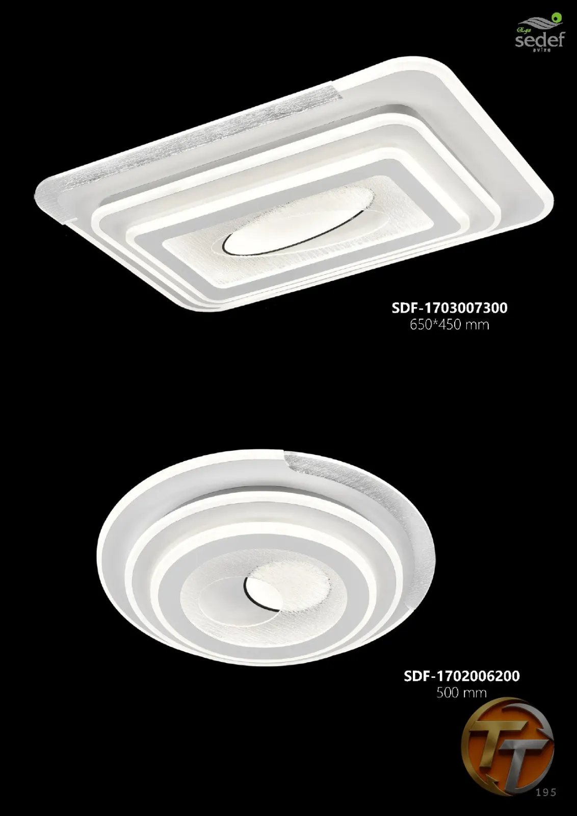 Sedef Avize SDF-1703007300 650*450 mm