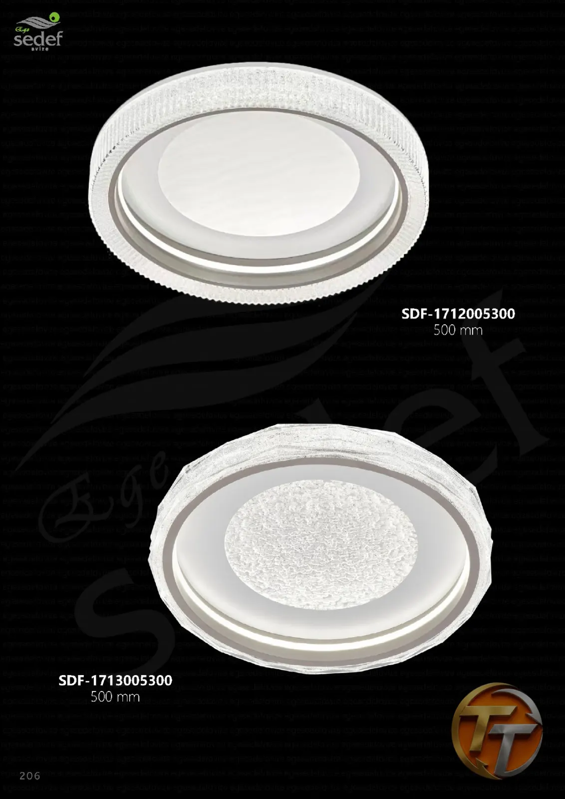 Sedef Avize SDF-1712005300 500 mm