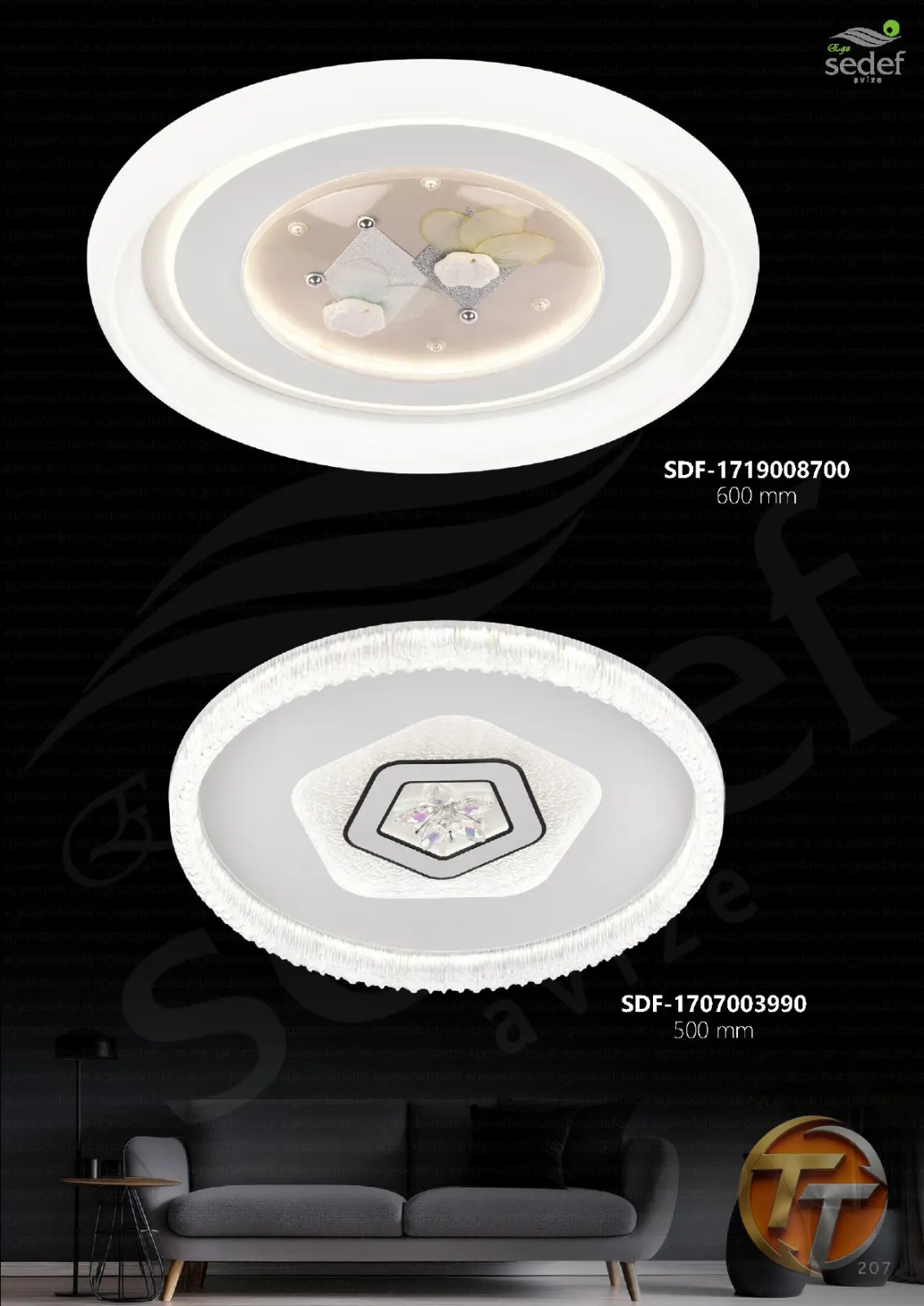 Sedef Avize SDF-1719008700 600 mm