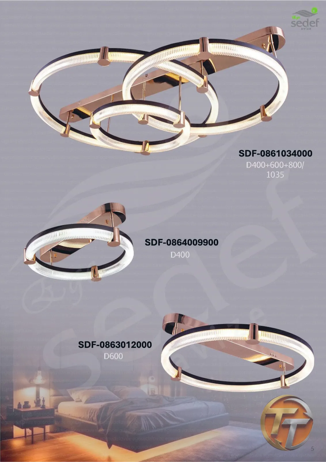 Sedef Avize SDF-0864009900 D400