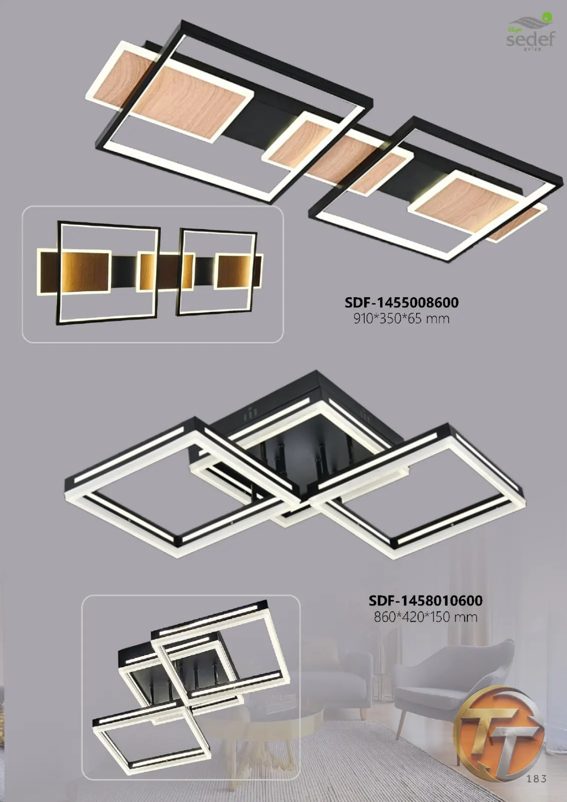 Sedef Avize SDF-1458010600 860*420*150 mm