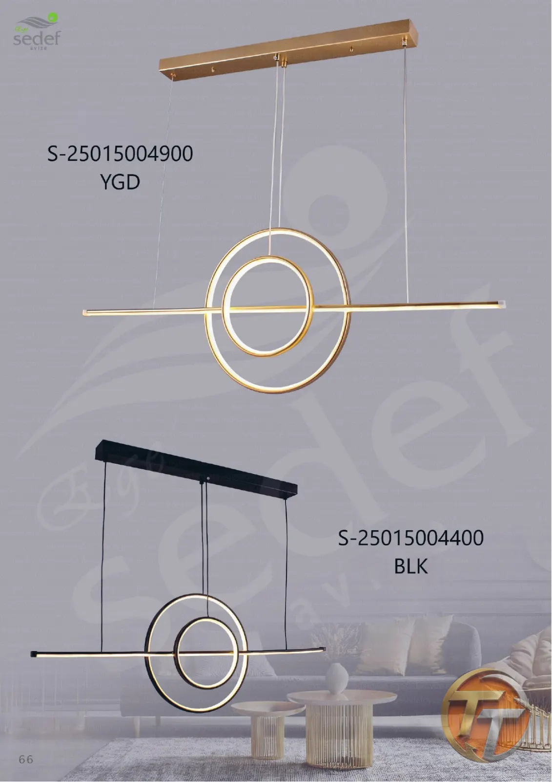 Sedef Avize S-25015004400 BLK