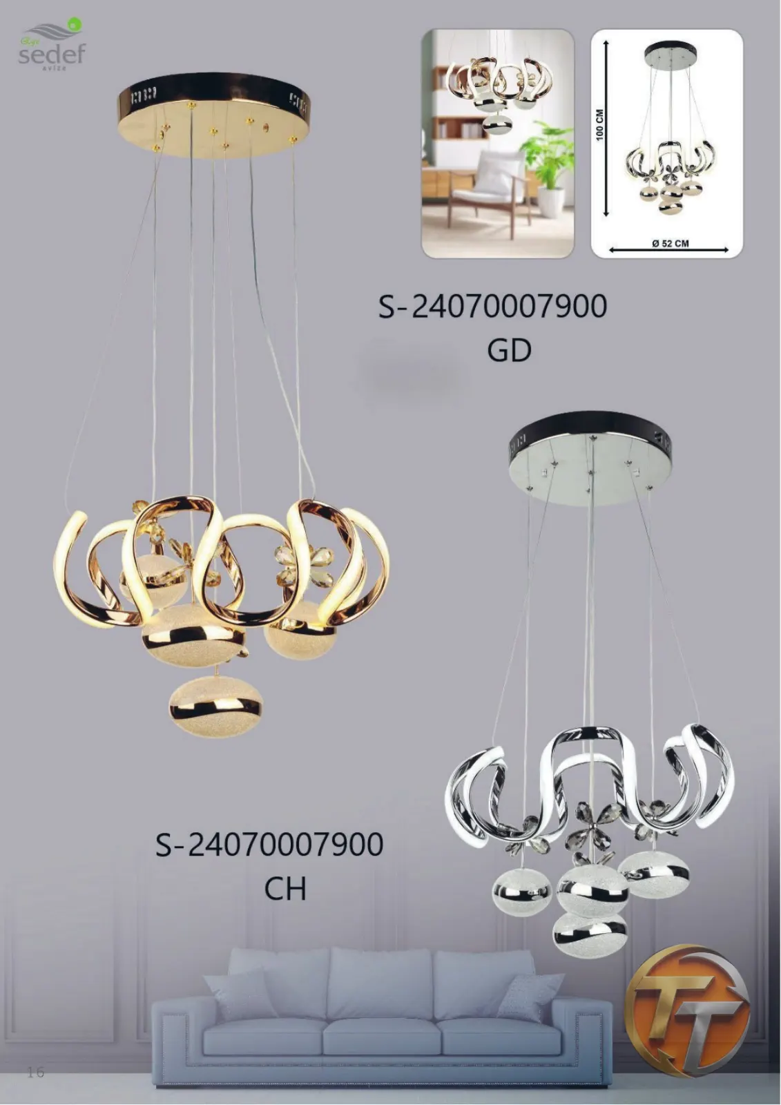 Sedef Avize S-24070007900 GD