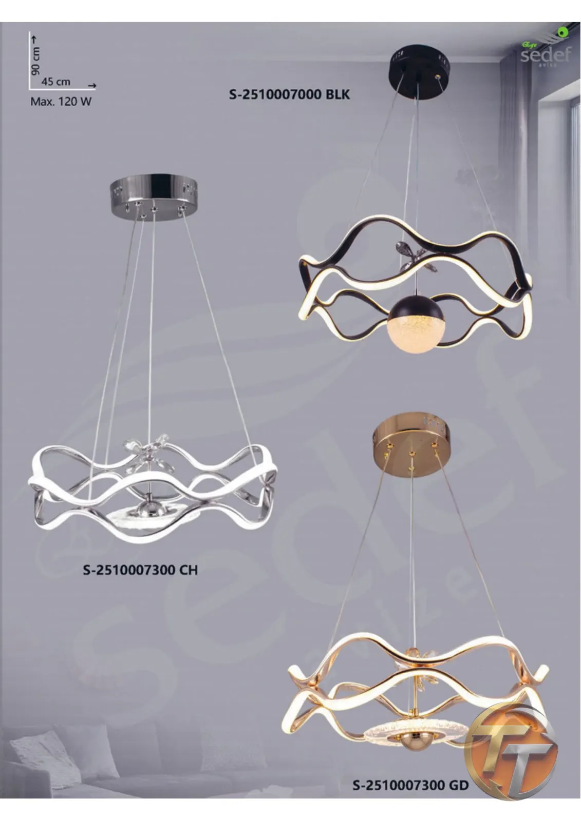 Sedef Avize S-2510007300 CH