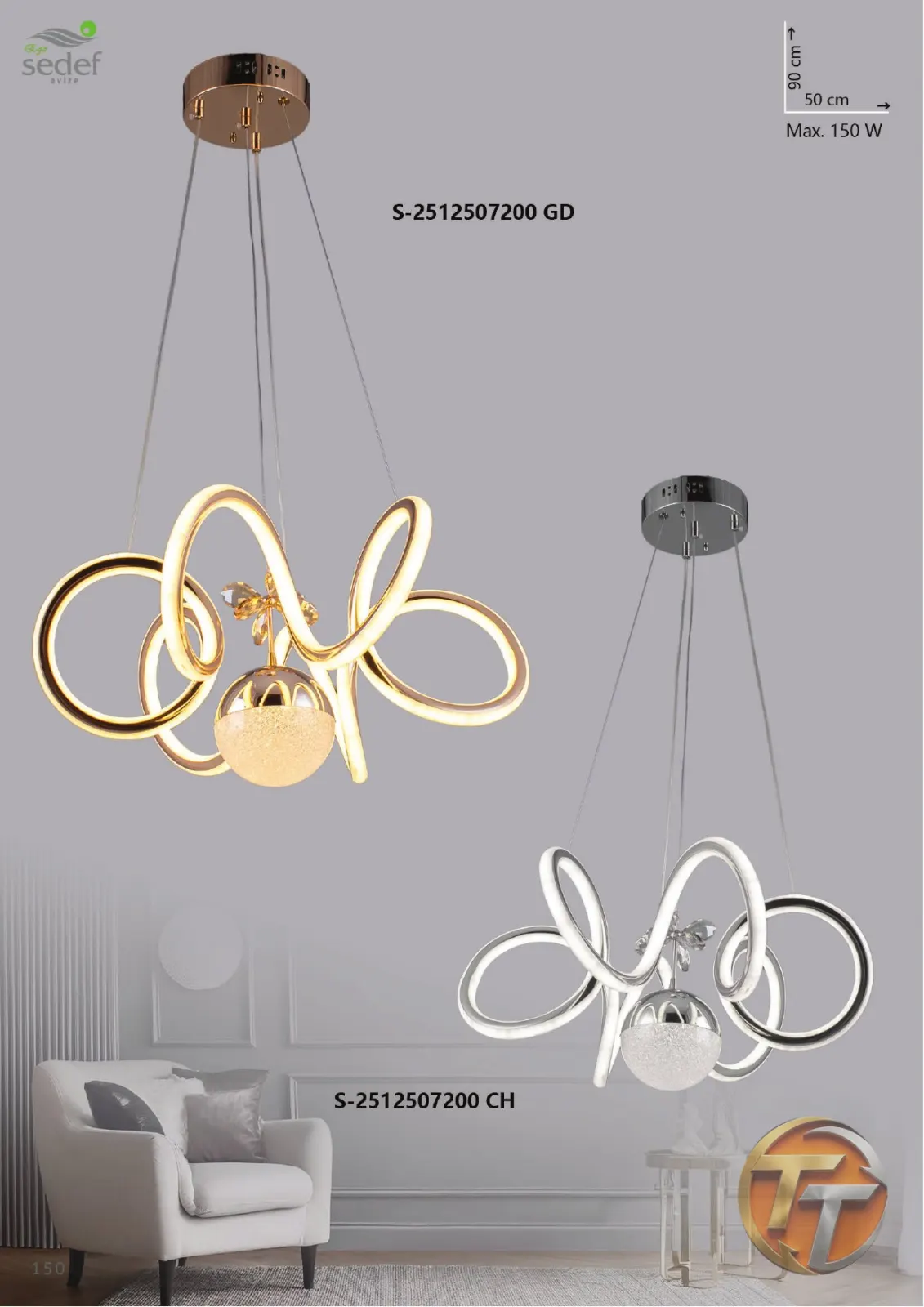 Sedef Avize S-2512507200 GD