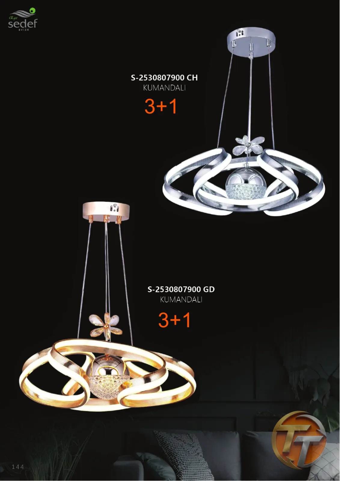 Sedef Avize S-2530807900 GD KUMANDALI