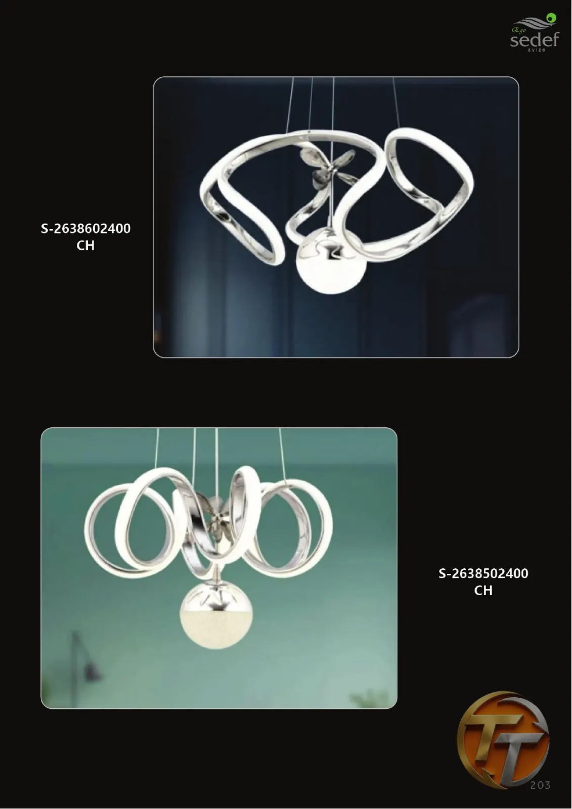 Sedef Avize S-2638602400 CH
