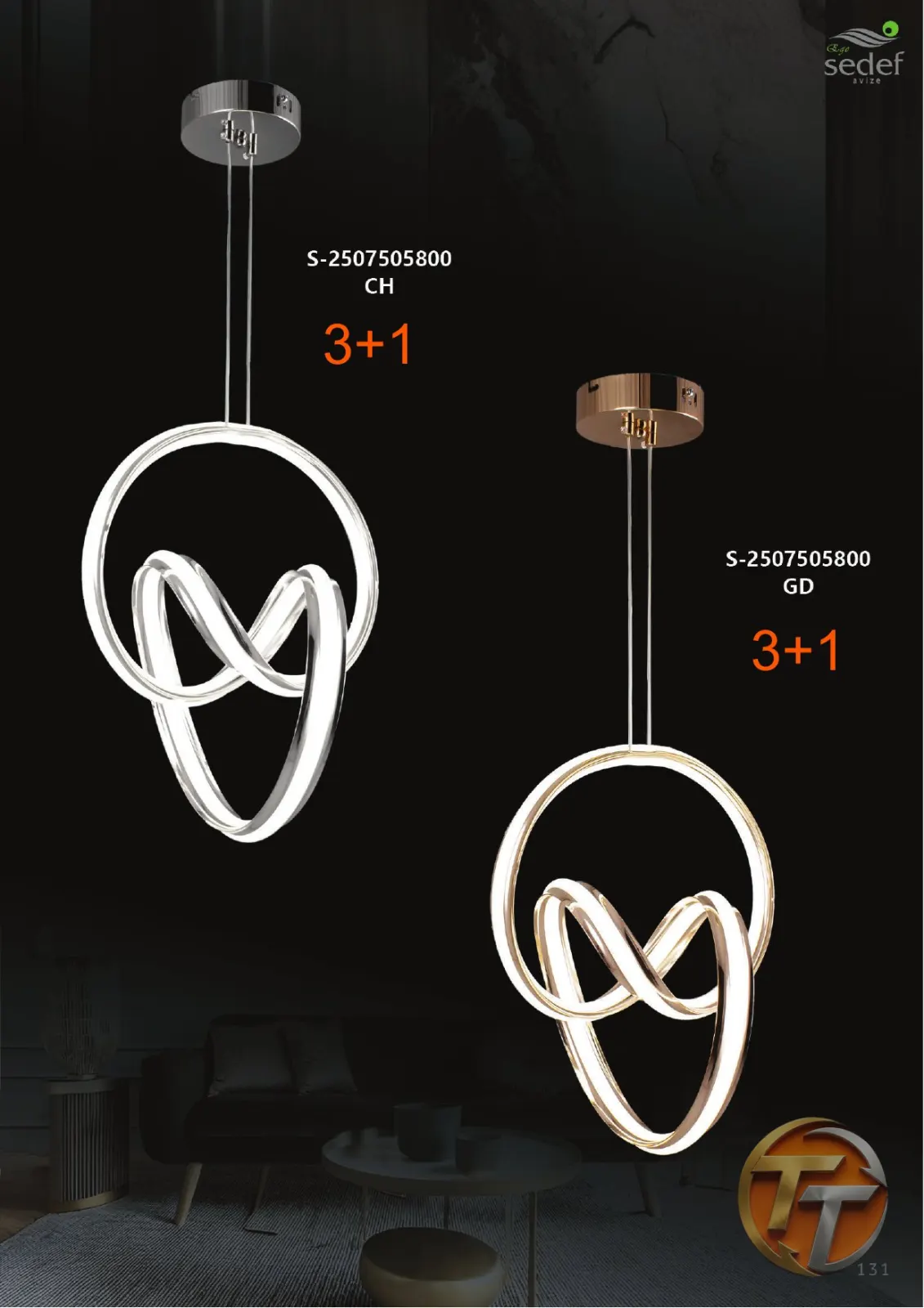 Sedef Avize S-2507505800 CH