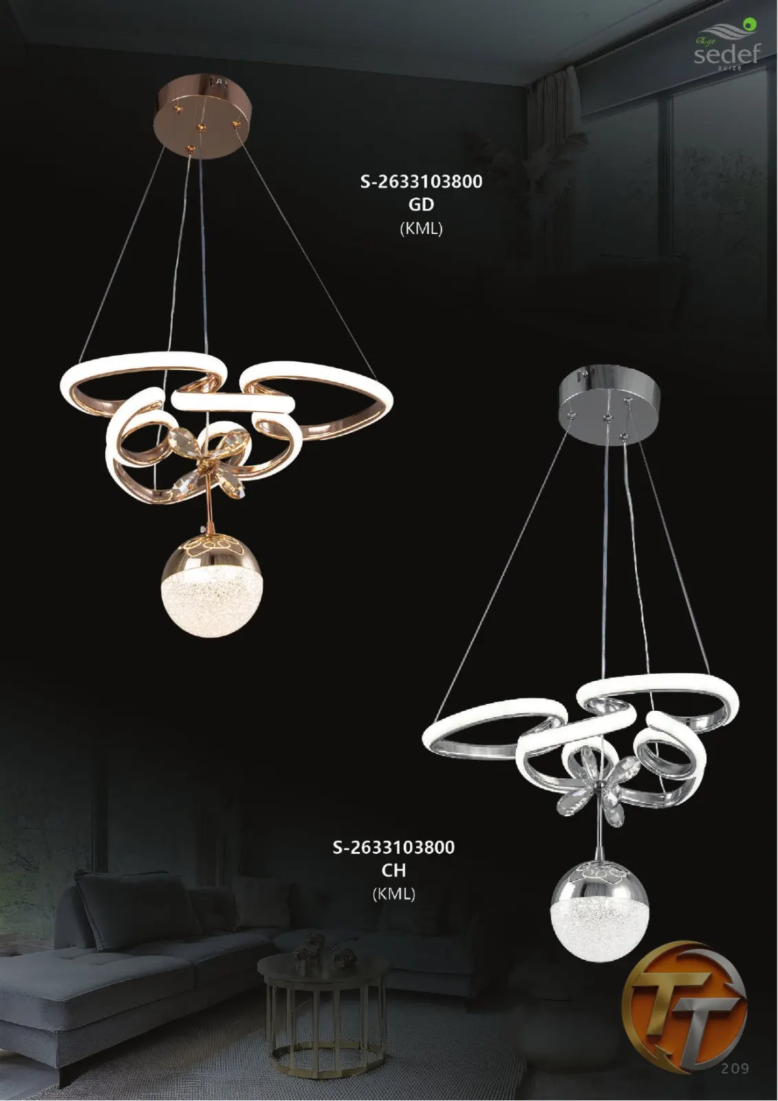 Sedef Avize S-2633103800 GD (KML)