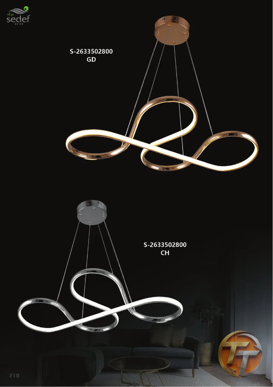 Sedef Avize S-2633502800 GD