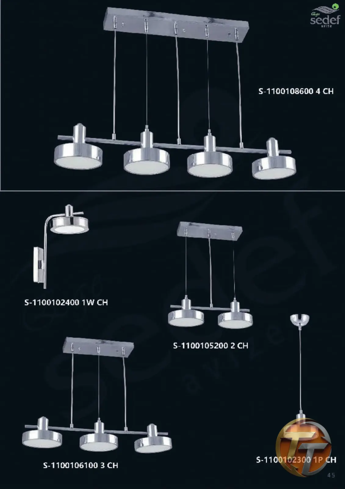Sedef Avize S-1100108600 4 CH