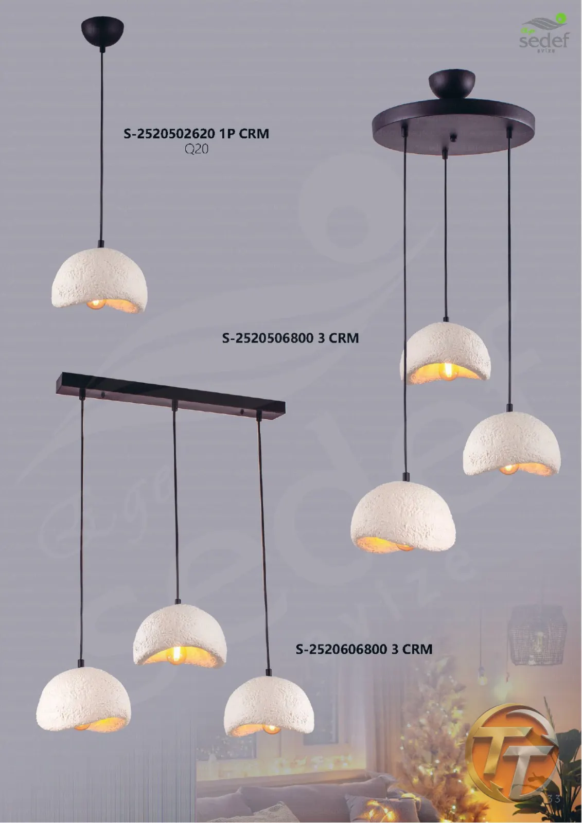 Sedef Avize S-2520506800 3 CRM