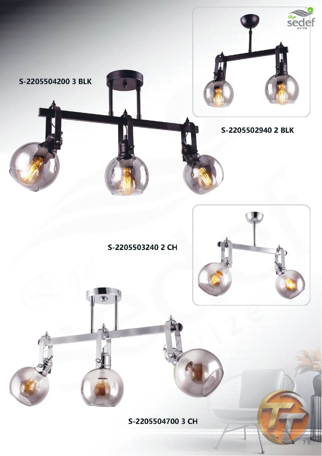 Sedef Avize S-2205502940 2 BLK