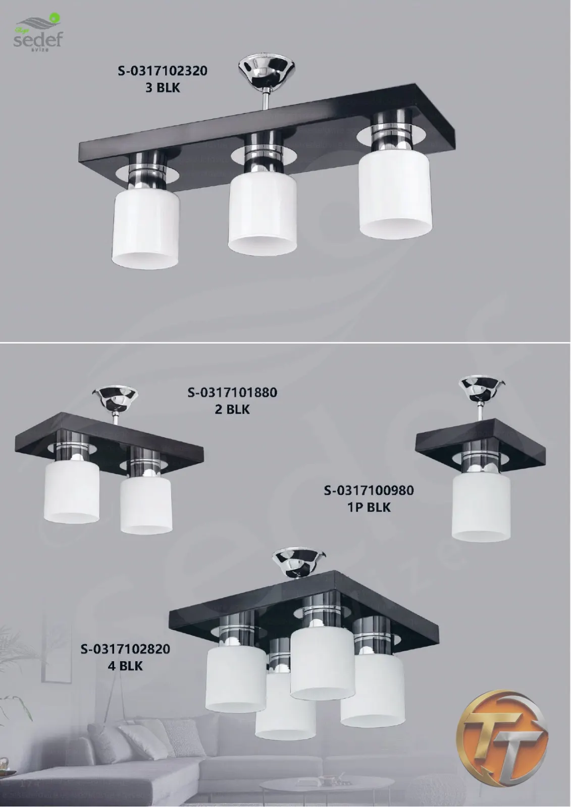 Sedef Avize S-0317101880 2 BLK