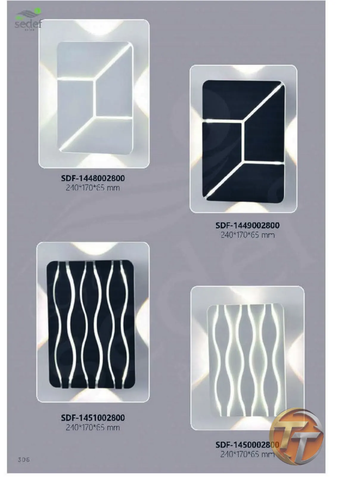 Sedef Avize SDF-1449002800 240*170^55 mm