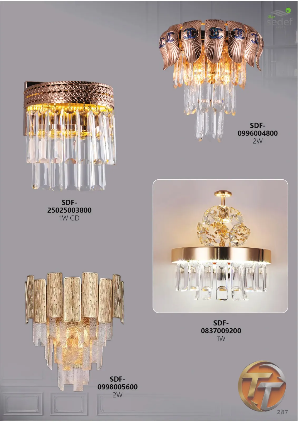 Sedef Avize SDF-0996004800 2W