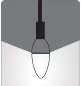 Panasonic Viko PANASONIC E14 LED DIM LAMP 4,7W 470LM 4000K LDCCH05WGDR4