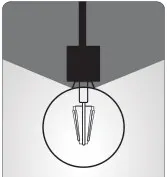 Panasonic Viko PANASONIC E27 FIL ST64 LAMP 7W 630LM 2000K GOLD LDSCH07LH1RA