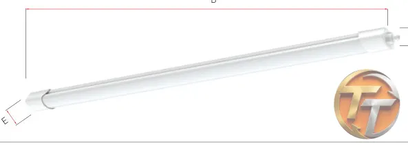 Panasonic Viko PANASONIC LED SPLASH PROOF 36W 3960LM 1200MM 840 NNFC4033154