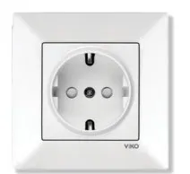 Panasonic Viko Topraklı Priz Ç. K. 90967X42