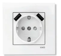 Panasonic Viko İkili UPS Topraklı Priz Ç. K. 90967X57