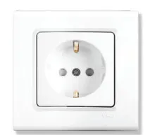Panasonic Viko İkili Topraklı Priz (Komple) 9040X056